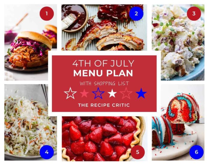 4th-of-july-menu-plan